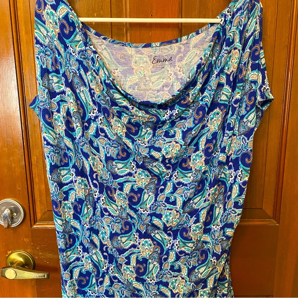 Simply Emma Blouse Size 2X